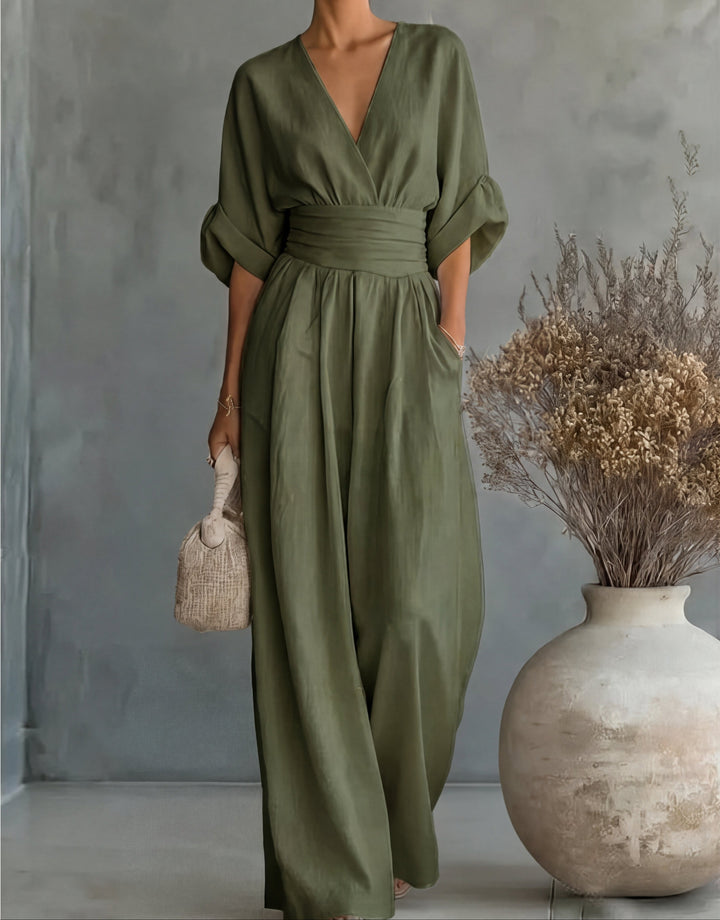 Ewelina - Elegancka, zwiewna kombinezon