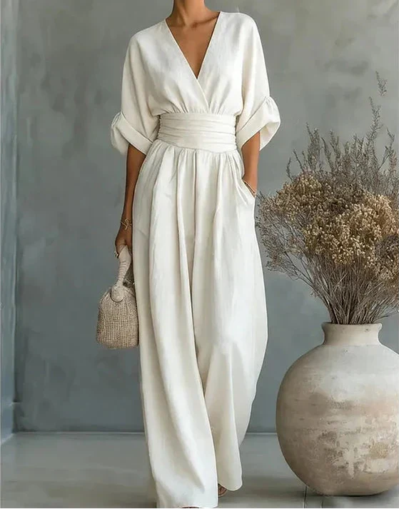 Ewelina - Elegancka, zwiewna kombinezon