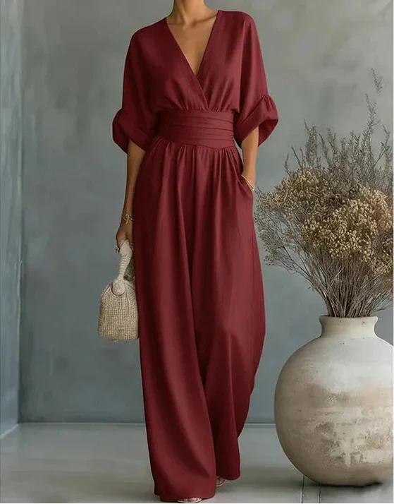 Ewelina - Elegancka, zwiewna kombinezon